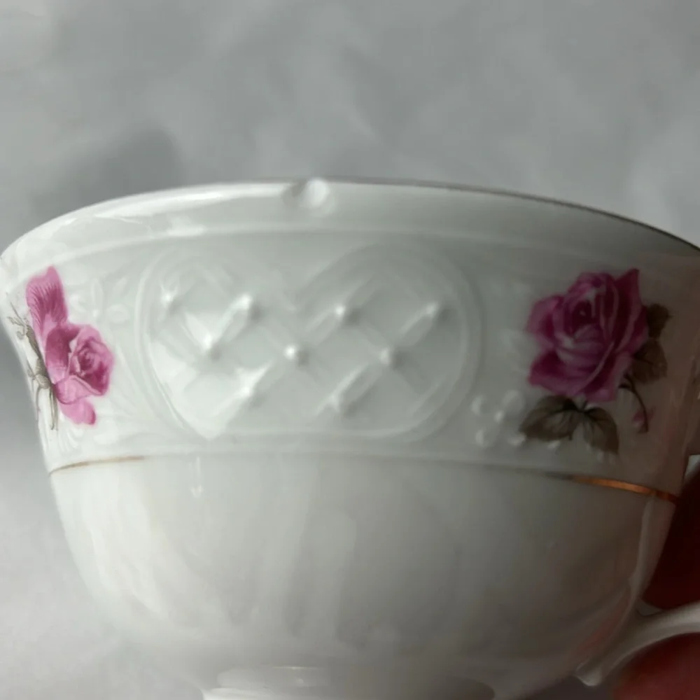 Bavaria Schumann Artzberg Germany Roses and Buds tea cup